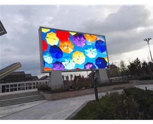 信陽戶外LED顯示屏案例